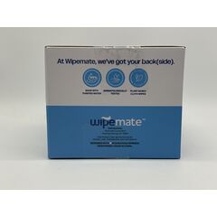 Wipemate Ultra Flushable Butt Wipes - Soothing Vitamin E & Aloe - Coconut Scent - 6 Premium Flip Top Packs - 42 Wipes Per Pack - 252 count