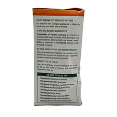 TheraBreath Dentist Formulated Dry Mouth Lozenges, Mandarin + Mint, 100 Sugar Free Lozenges