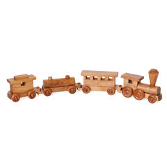 American Made Wooden Toy Train - Large - Several Color Options