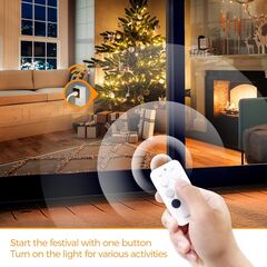 Remote Control Outlet, TESSAN 3 Pack Wireless Remote Light Switch, On Off Switch Plug for Lights, Lamps, Fans, Household Appliances, 100ft RF Range, 15A/1875W(3 Outlet)