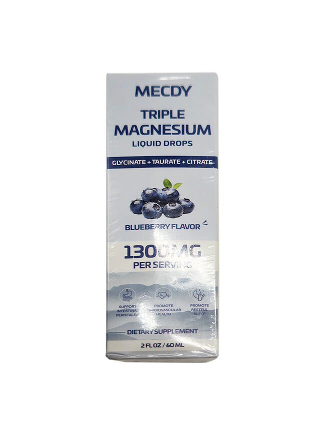 Triple Magnesium Complex Liquid Drops 1300mg per serving