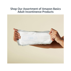 Amazon Basics Men's Incontinence Guards, Maximum Absorbency, 104 Count, (2 Packs of 52)