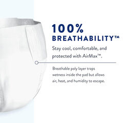 Prevail Breezers 360: Ultimate Absorbency Briefs, Size 2, 4x18 (72 Count)