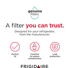 Frigidaire WF3CB Puresource3 Refrigerator Water Filter, White, 1 Count (Pack of 1)