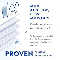 Prevail Breezers 360: Ultimate Absorbency Briefs, Size 2, 4x18 (72 Count)