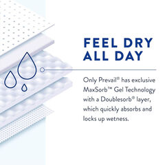 Prevail Breezers 360: Ultimate Absorbency Briefs, Size 2, 4x18 (72 Count)