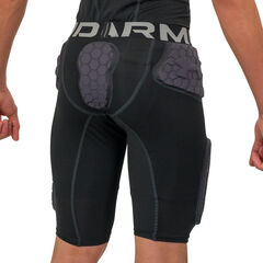 UNDER ARMOUR Gameday Pro 5-Pad Football Girdle Pant, Medium Black