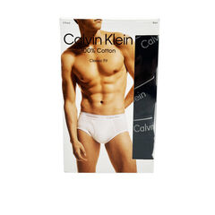 Calvin Klein Men's Cotton Classic Fit Breifs - 3 Pack - Black - XL