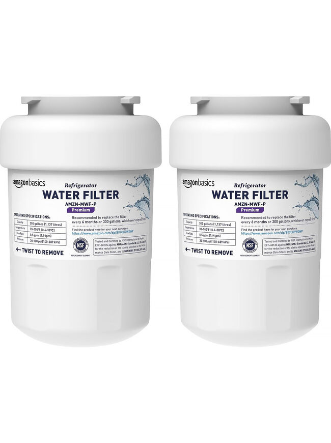Amazon Basics Replacement Water Filter Cartridge - Premium (Choose Pack)