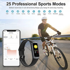 Fitness Tracker with 24/7 Heart Rate, Blood Oxygen Blood Pressure Sleep Monitor, Activity Trackers 5 ATM Waterproof,Step Calorie Counter Pedometer Health Smart Watch for Women Men