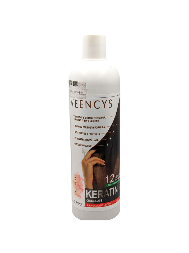 Veencys - Hair Straightening Treatment - Brazilian Keratin - Chocolate Treatment -Maximum Strength