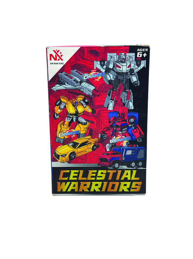 Celestial Warriors Transforming Toy - Yellow Robot Car