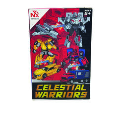 Celestial Warriors Transforming Toy - Yellow Robot Car