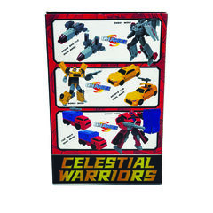 Celestial Warriors Transforming Toy - Yellow Robot Car