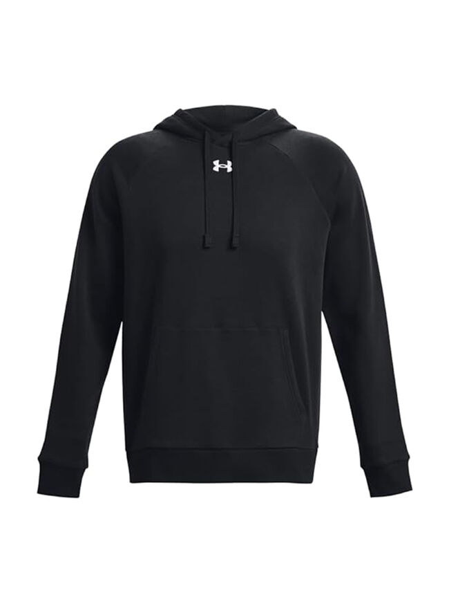 Under Armour Men's Rival Fleece Hoodie, Black - Choose Size