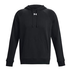 Under Armour Men's Rival Fleece Hoodie, Black - Choose Size