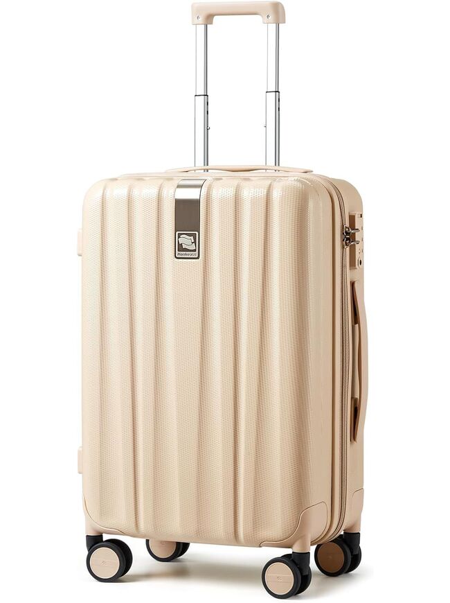 Hanke 20 Inch Carry On Luggage - Lightweight PC Hard Shell Suitcase