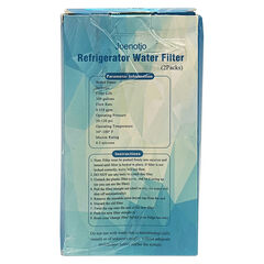 (2 Pack) Joenotjo EDR1RXD1 Water Filter 1 Replacement, Compatible with W10295370A, WHR1RXD1, EDRIRXD1B, 9081 9930 46-9081 46-9930