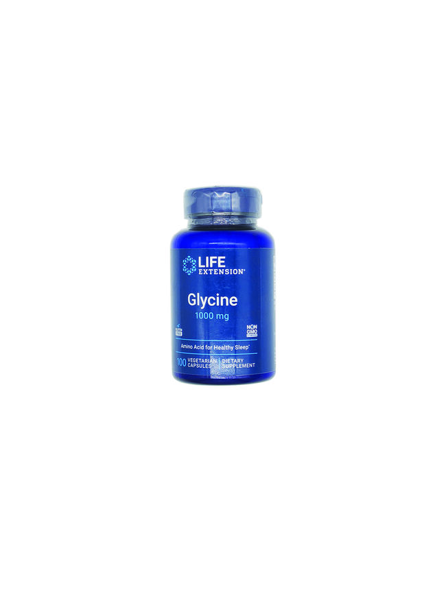 Life Extension, Glycine, 1,000 Mg, 100 Vegetarian Capsules