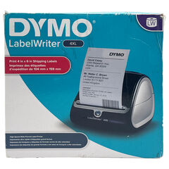 DYMO LabelWriter 4XL Desktop Direct Thermal Printer - Monochrome - Label Print - USB - Silver