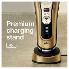 Braun Series 9 Pro 9419s Electric Shaver for Men, Wet & Dry Shave, Shaving Kit with 4+1 Head with ProLift Trimmer