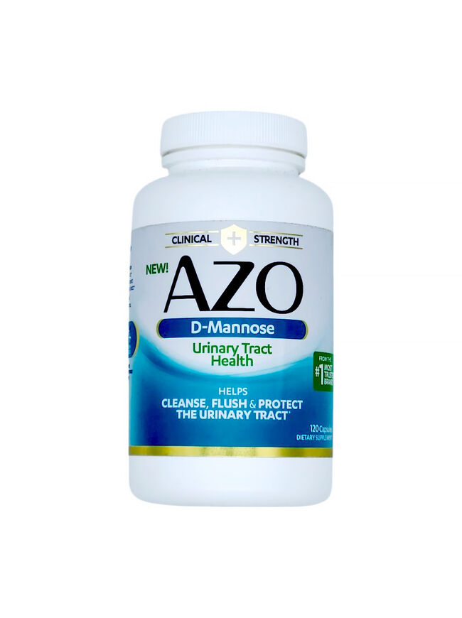 AZO D-Mannose 120 Capsules – Urinary Tract Health Support