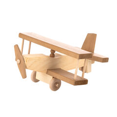 American Made Wooden Toy Airplane - Large - Several Color Options