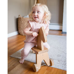 American Made Wooden Toy Riding Horse - Several Color Options