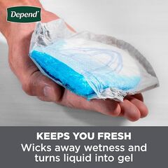 Depend Incontinence Guards/Incontinence Pads for Men/Bladder Control Pads, Maximum Absorbency, 52 Count,Packaging May Vary