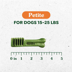 Greenies Petite Dental Dog Treats, Blueberry Flavor, 12 oz. Pack (20 Treats)