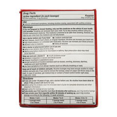 Amazon Basic Care Nicotine Polacrilex Lozenge, 4 mg, Stop Smoking Aid, Cherry Flavor; 72 Count