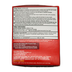 Amazon Basic Care Nicotine Polacrilex Lozenge, 4 mg, Stop Smoking Aid, Cherry Flavor; 72 Count
