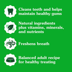 Greenies Petite Dental Dog Treats, Blueberry Flavor, 12 oz. Pack (20 Treats)