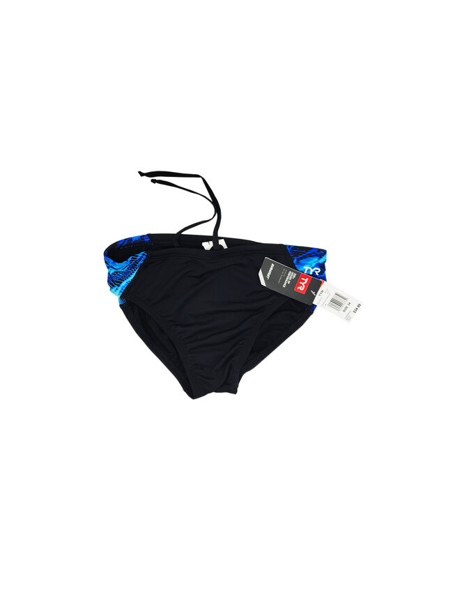 TYR Durafast Lite® Men's Brief Swimsuit - Cadence Style # RCADE7A Size 34, Blue