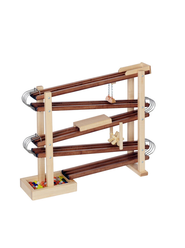 American Made Wooden Toy Marble Flyer