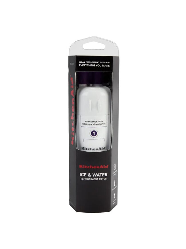 KitchenAid Refrigerator Ice and Water Filter 1 - KAD1RXD1, Single-Pack, Purple