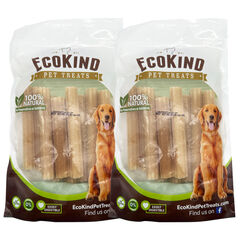 EcoKind Pet Treats Premium Gold cheese Flavored Churro Chews 10 sticks (2 pack)