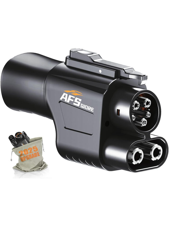 AFS QIORE NACS to CCS Adapter, Nac Supercharger Adapter, 500A 250KW
