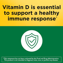 Nature Made Vitamin D3 1000 IU (25 mcg), Vitamin D Supplement, 300 Softgels