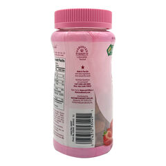 Nature's Bounty Optimal Solutions Hair, Skin & Nails Vitamin Gummies with 2500 mcg Biotin - Strawberry Flavored - 80 Count