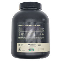Optimum Nutrition Gold Standard 100% Whey Protein Powder Naturally Flavored Vanilla 4.8 Lb 68 Servings
