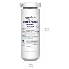 Amazon Basics Replacement GE XWF Refrigerator Water Filter, Premium Filtration