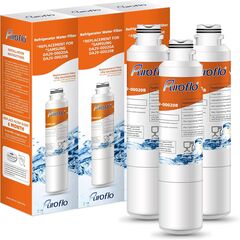 DA29-00020B Replacment for Samsung Water Filter, Compatible w/HAF-CIN/EXP, RF263BEAESR, RF28HFEDBSR, RF263TEAESG, RF28HDEDBSR, RF4287HARS, RF4267HARS, HAF-CIN Refrigerator Water Filter 3PACK