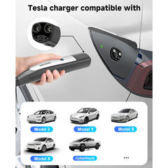Seguma Level 1/2 Portable EV Charger For Tesla 16Amp NACS Car Charger