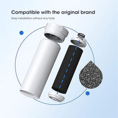 GLACIER FRESH XWF Replacement For GE XWF Refrigerator Water Filter (Not for XWFE) - Choose pack