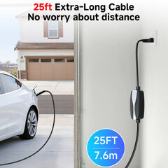 Seguma Level 1/2 Portable EV Charger For Tesla 16Amp NACS Car Charger