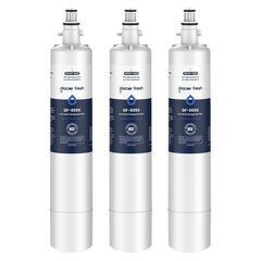 GLACIER FRESH Replacement for RPWFE, RPWF (Built-in CHIP) Refrigerator Water Filter, Compatible with GFE28GYNFS, GFE28GELDS, PFE28KELDS, PFE28KYNFS, GFD28GELDS, PWE23KELDS, PWE23KMKES - CHOOSE PACK