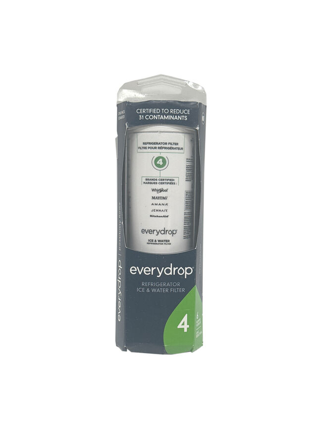Whirlpool - EveryDrop 4 Ice and Water Refrigerator Filter - White
