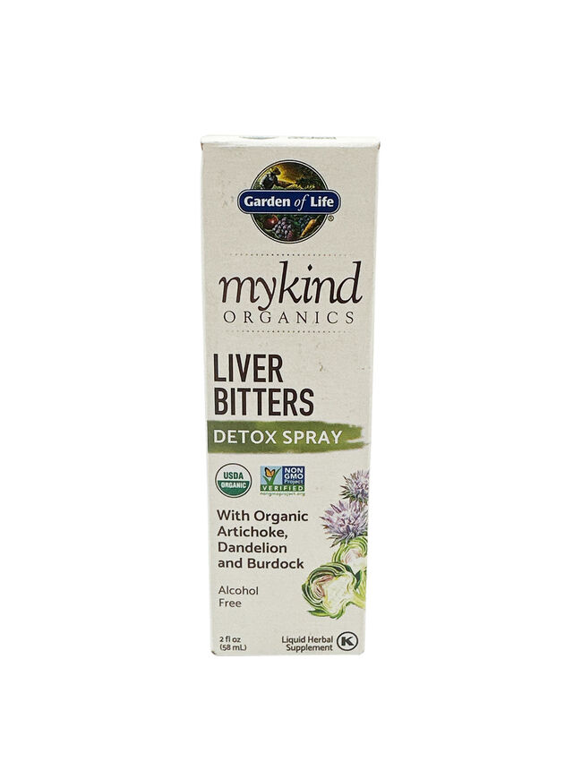 Garden of Life mykind Organics Liver Bitters Detox Spray, 2 fl oz