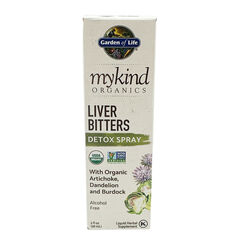 Garden of Life mykind Organics Liver Bitters Detox Spray, 2 fl oz